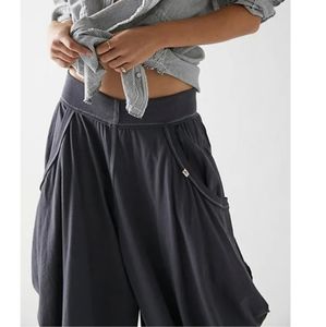 Free People Summer Slumbers Harem Pants medium NWOT